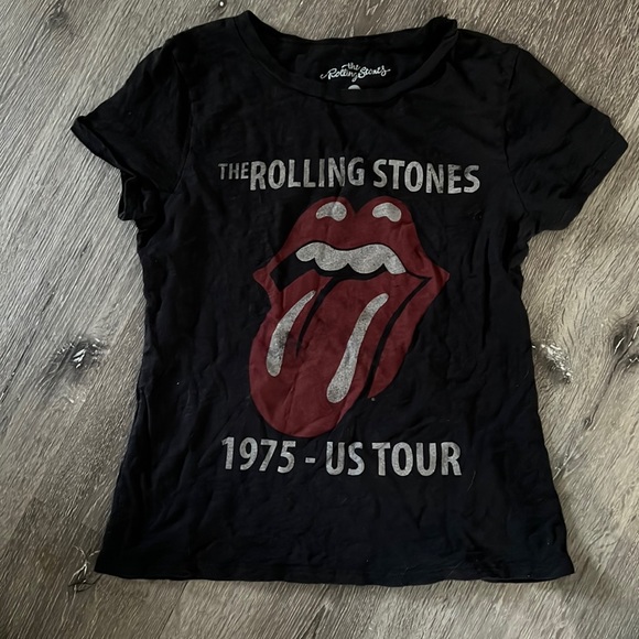 ROLLING STONES FLORAL TONGUE CLASSIC CREW | Lucky Brand 2 thumbnail image